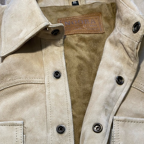 Noora Suede Leather Jacket - Picture 3 of 8